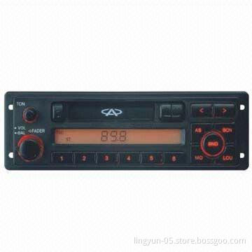Car Radio Player with 6AM/18FM Preset Stations Memory